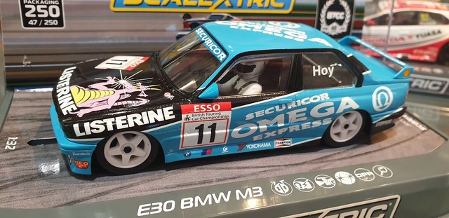 1 Scalextric  Scale 1/32 BMW E30 Will Hoy British Touring Car