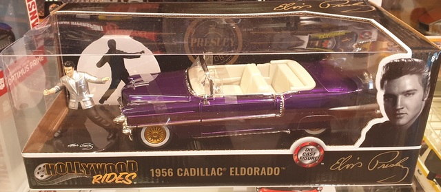 Jada Elvis Presley 1956 Cadillac Eldorado Purple Roadcar