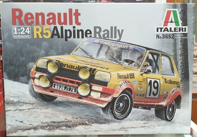 Renault R5 Alpine Rally  1/24 Kitset Italeri