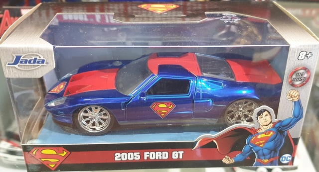 Jada Superman & 2005 Ford GT 1/32 DC Comics