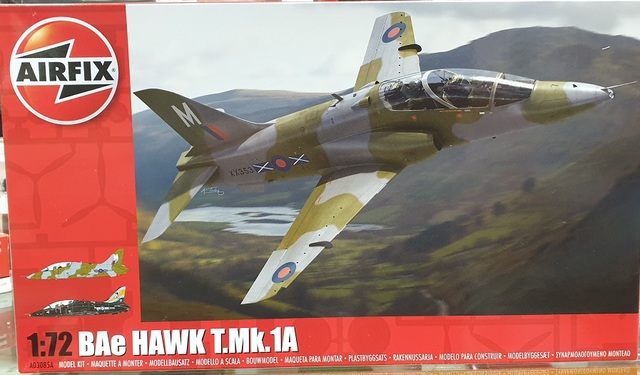 BAe Hawk T.Mk.1A Fighter Plane Kitset 1/72 Airfix