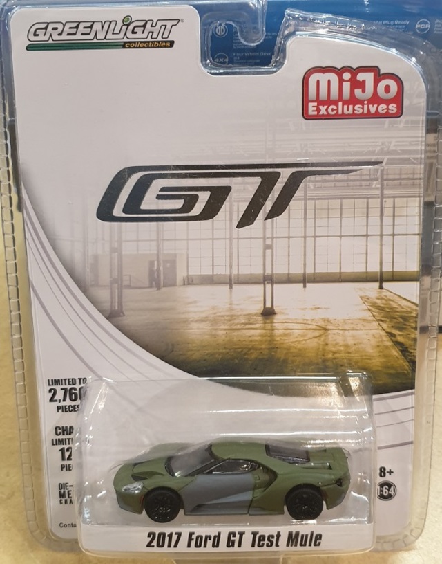 2017 Ford GT 1/64 Greenlight GT Test Mule