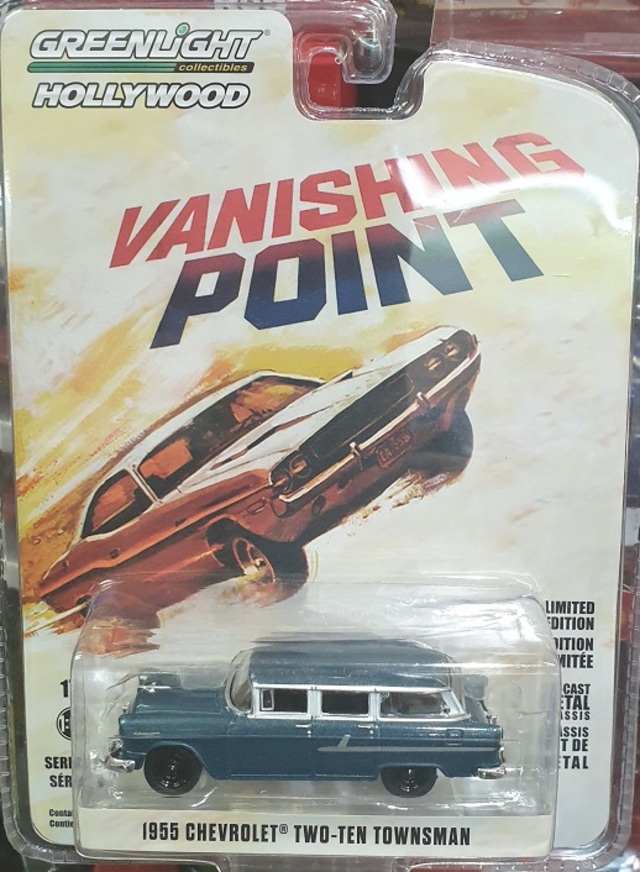 1955 Chevrolet Two-Ten Townsman Vanishing Point Movie 1/64 Greenlight