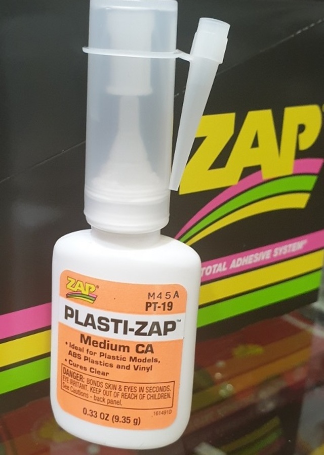 Plasti-Zap CA Plastic Glue Perfect for Kitset Models
