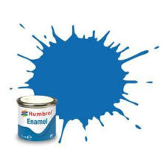Humbrol #52 Baltic Blue Metallic - 14ml Enamel Paint