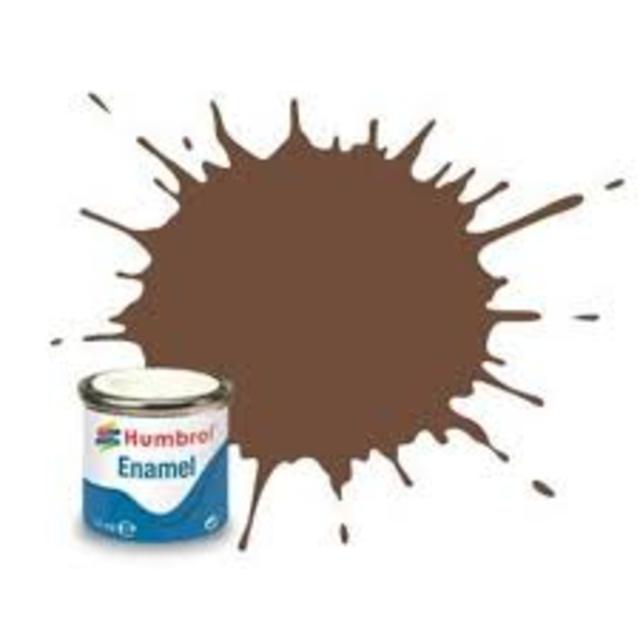 Humbrol #98 Chocolate Matt - 14ml Enamel Paint