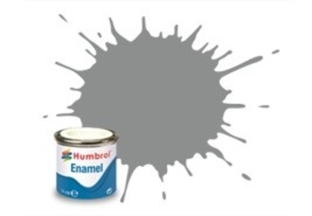 Humbrol #126 US Medium Grey Satin - 14ml Enamel Paint