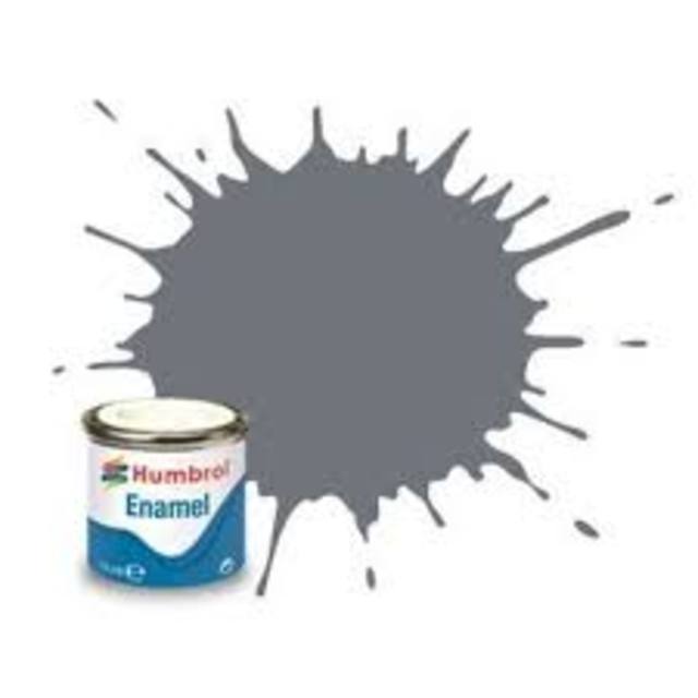 Humbrol #164 Dark Sea Grey Satin - 14ml Enamel Paint