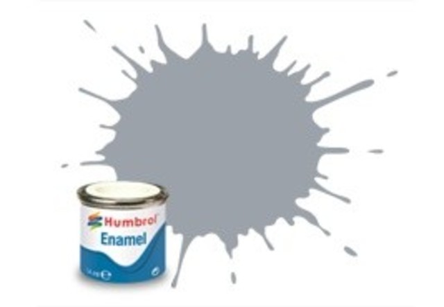 Humbrol #165 Medium Sea Grey Satin - 14ml Enamel Paint