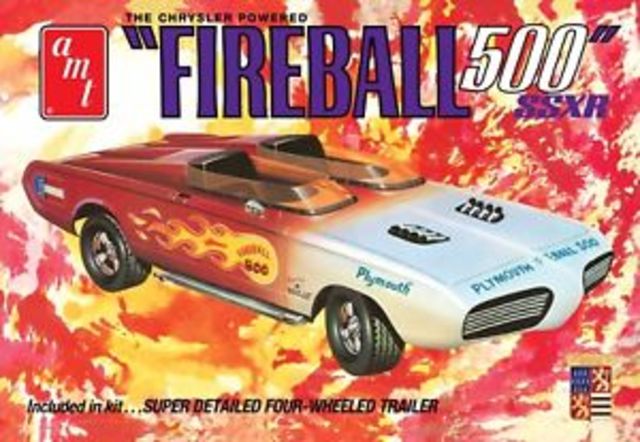 Fireball 500 by Barris SSXR AMT Kitset 1/25 with engine