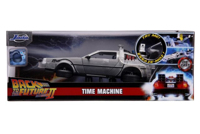 Jada Back to the Future II & DeLorean Time Machine 1/24
