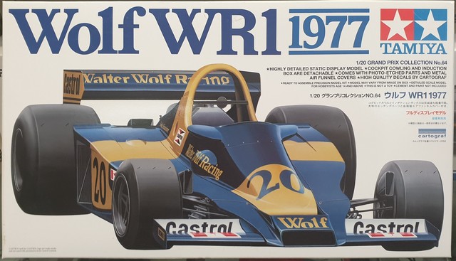 Wolf WR1 Ford 1977 F1 GP Kitset Tamiya 1/20