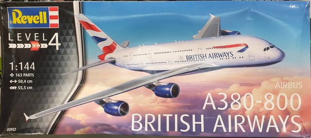 Airbus A380-800 British Airways Kitset 1/144 Revell
