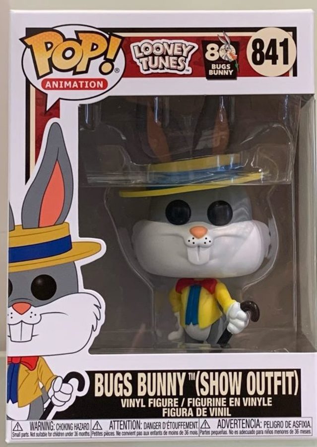 Funko Pop Vinyl #841 Looney Tunes - Bugs Bunny (show outfit)