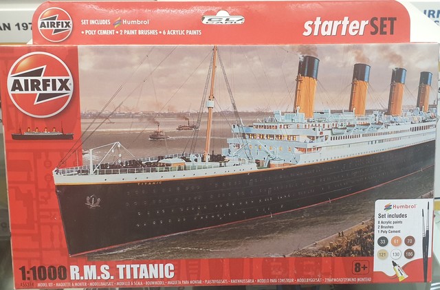 R.M.S. Titanic Airfix 1/1000 Starter Set