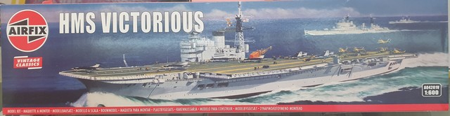 HMS Victorious British Aircraft Carrier Airfix 1/600 Plastic Kitset
