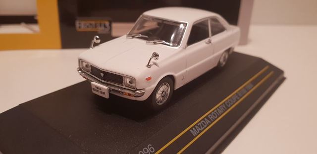1968 Mazda Rotary Coupe R100 White Roadcar 1/43 First 43