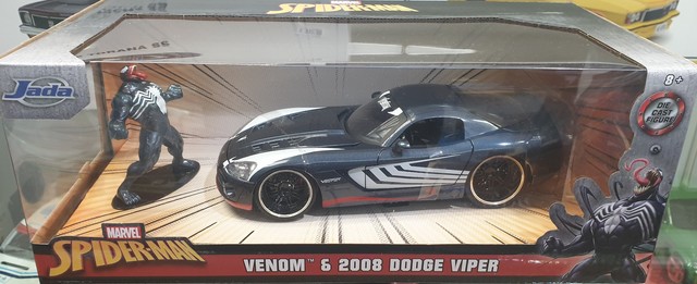 Jada Marvel Venom & 2008 Dodge Viper
