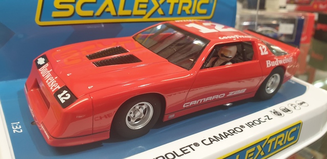 Scalextric 1/32 Chevrolet Camaro IROC-Z #12 - Budweiser