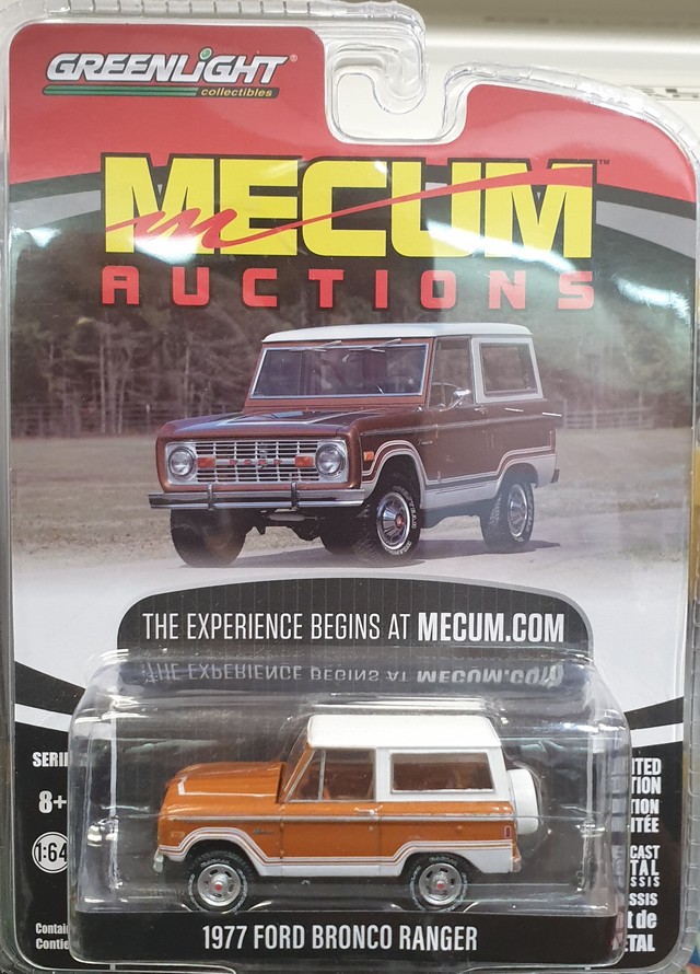 1977 Ford Bronco Ranger 1/64 Greenlight Mecum Auctions