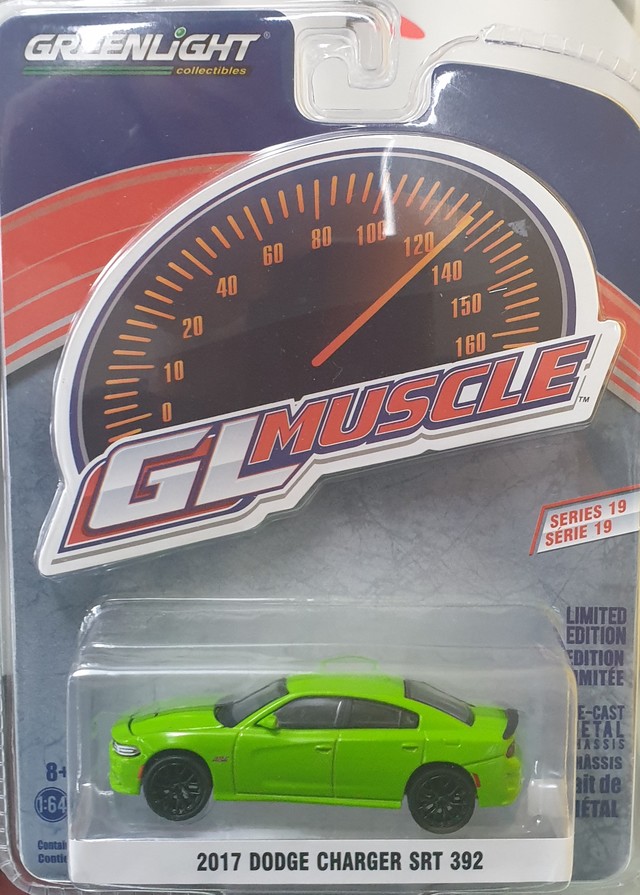 2017 Dodge Charger SRT 392 1/64 Greenlight GL Muscle Series