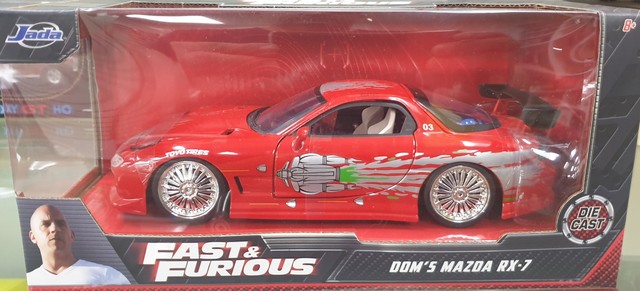 Fast & Furious Dom's Mazda RX-7 1/24 Jada