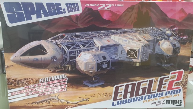 Space 1999 TV Show Eagle 2 Labotatory Pod Kitset MPC