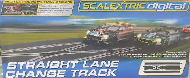 Scalextric Digital Straight Lane Change Track
