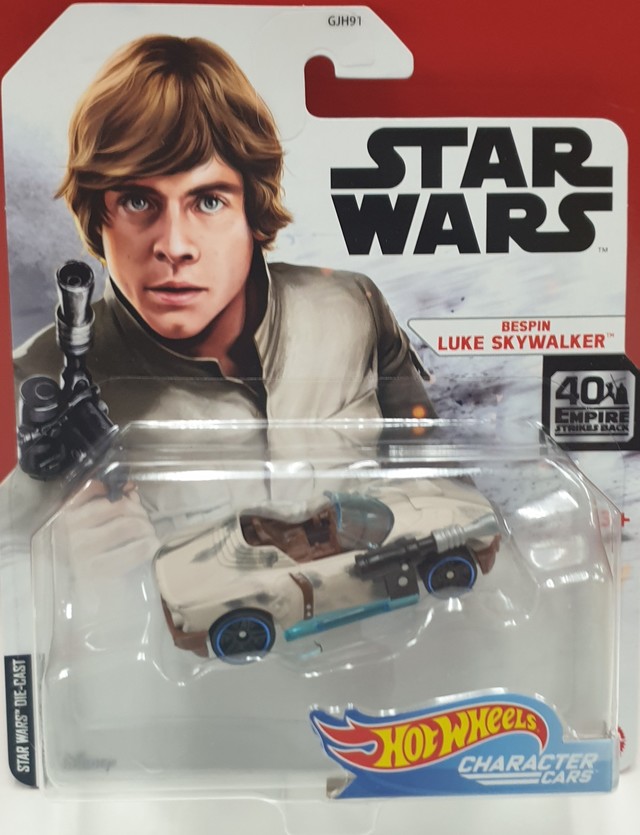 Hot Wheels Star Wars Character Cars Luke Skywalker