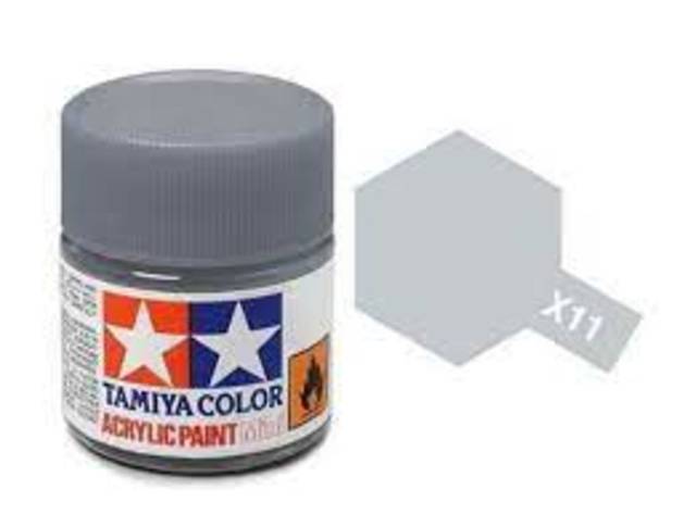 Tamiya Paint Acrylic Chrome Silver - X11