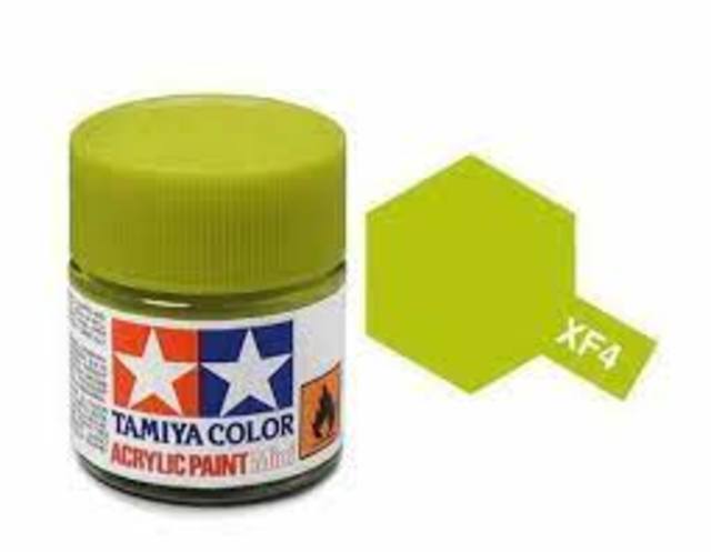 Tamiya Paint Acrylic Yellow Green - XF4