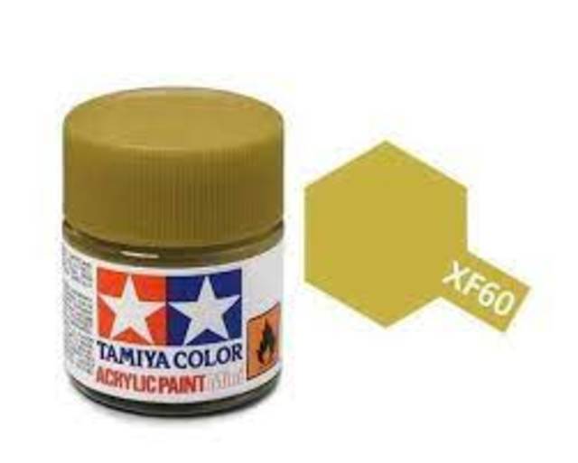 Tamiya Paint Acrylic Dark Yellow - XF60