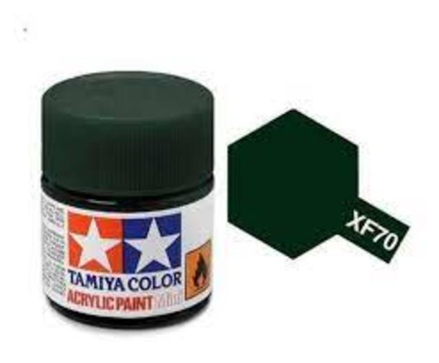 Tamiya Paint Acrylic Dark Green 2 - XF70
