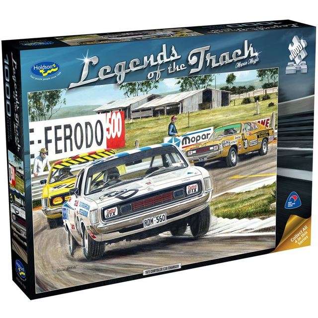 Holdson Puzzle - LEGENDS OF THE TRACK 1000PC (MOPHAR MAGIC) Valiant Chargers at Bathurst