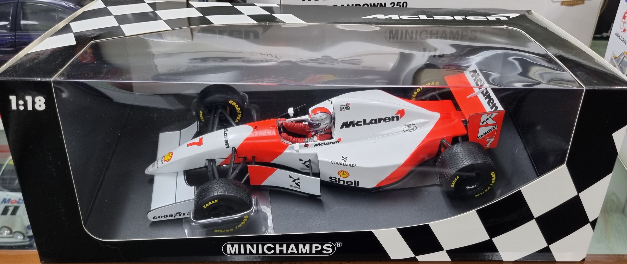 McLaren Ford MP48 1993 Michael Andretti European GP F1 118 Minichamps