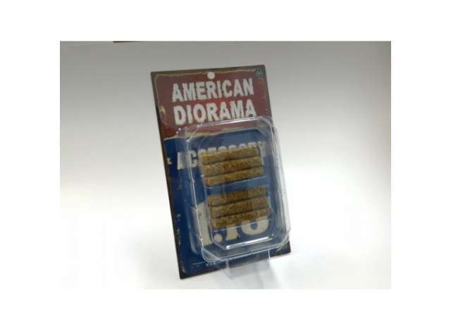 American Diorama 1/18 Hay Bale Set of 2