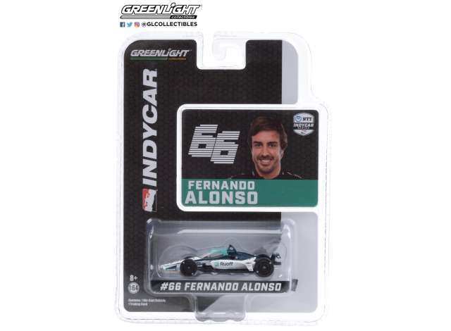 1/64 Fernando Alonso 2020 Indy500 Arrow McLaren SP Greenlight 1/64