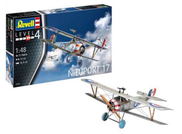Nieuport 17 Fighter Plane Kitset 1/48 Revell