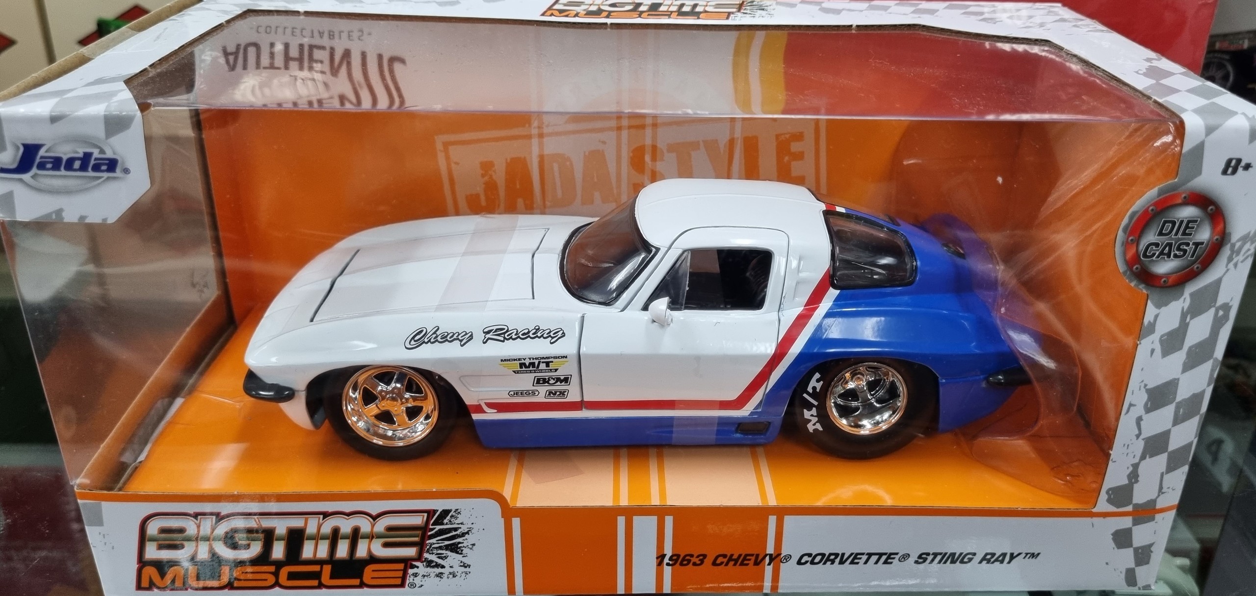 1963 Chevy Corvette Sting Ray Jada Big Time Muscle 1/24
