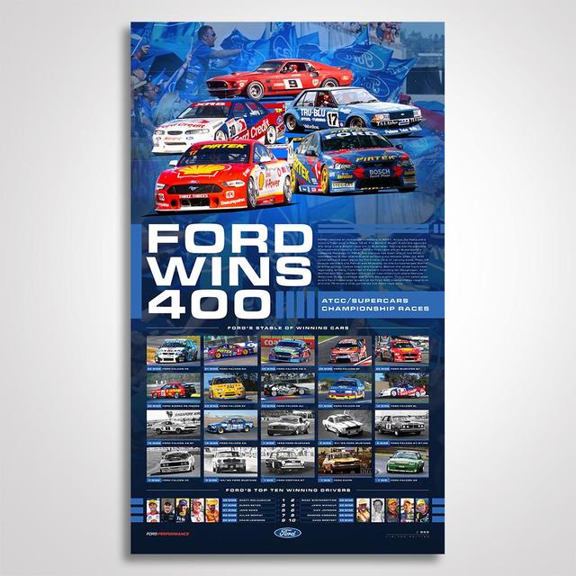Ford Wins 400 Limited Edition Print
