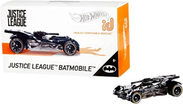 Hot Wheels id Cars Justice League Batmobile Batman