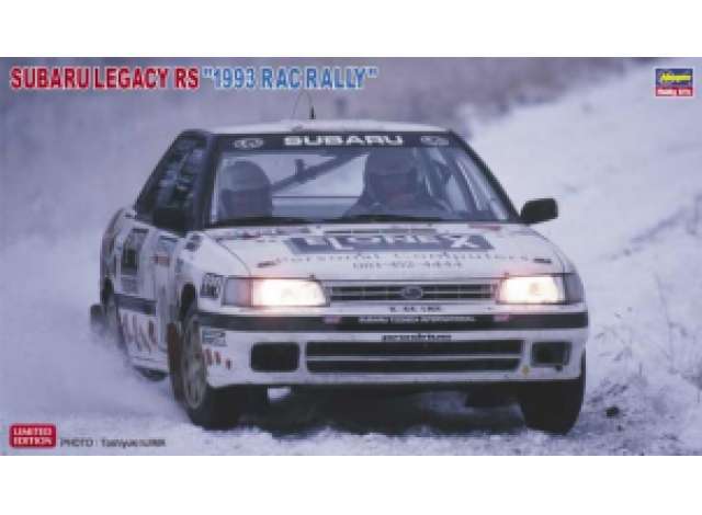 Subaru Legacy RS 1993 RAC Rally Kitset Hasegawa 1/24