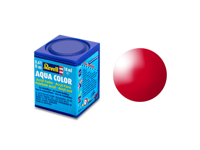 36134 Aqua Colour italian red gloss 18ml Acrylic