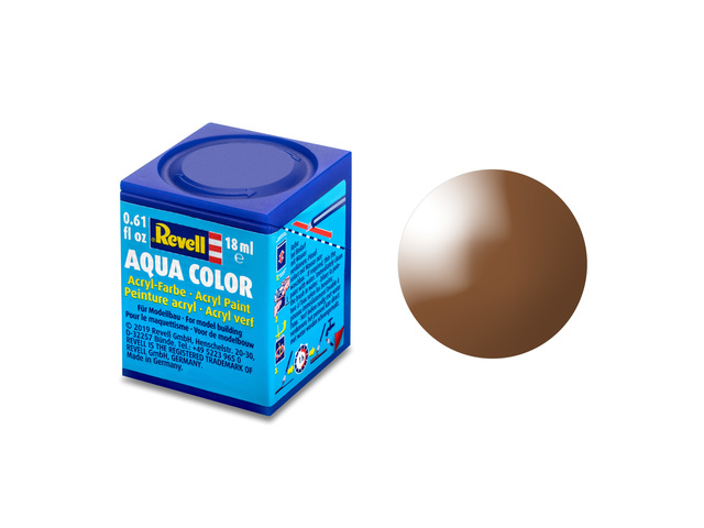 36180 Aqua Colour mud brown gloss 18ml Acrylic