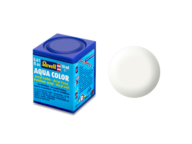36301 Aqua Colour white silk matt 18ml Acrylic