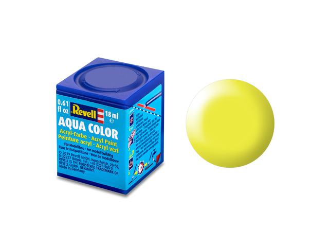 36312 Aqua Colour luminous yellow silk matt 18ml Acrylic