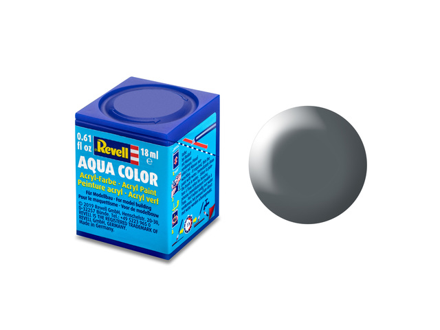 36378 Aqua Colour dark Grey silk matt 18ml Acrylic