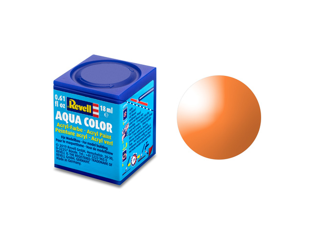 36730 Aqua Colour orange clear 18ml Acrylic