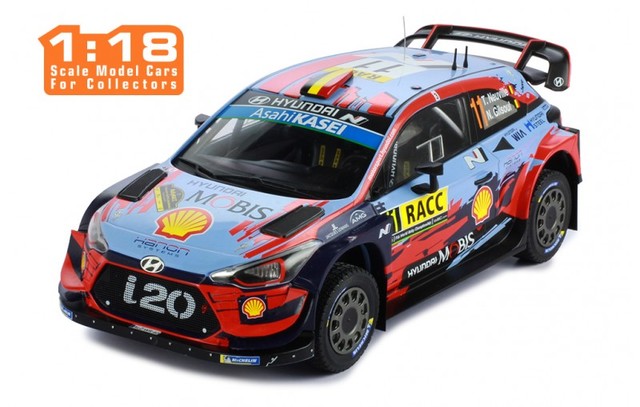 Hyundai i20 WRC 2019 Rally Catalunya Winner Thierry Neuville 1/18 IXO