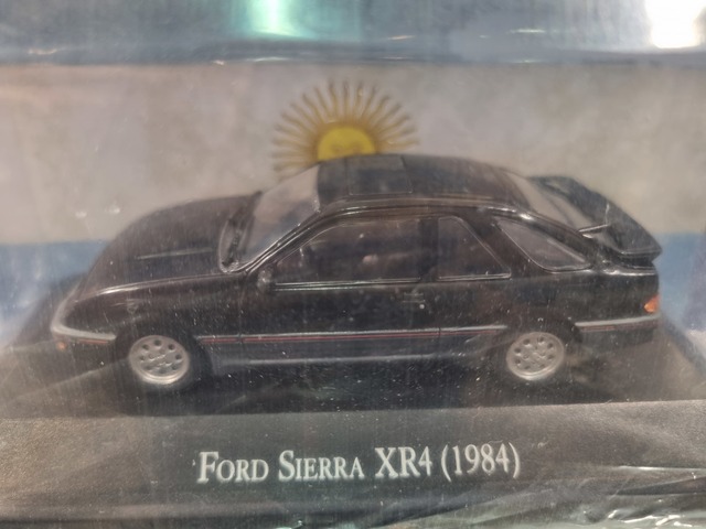 1984 Ford Sierra XR4 Black Roadcar Atlas 1/43